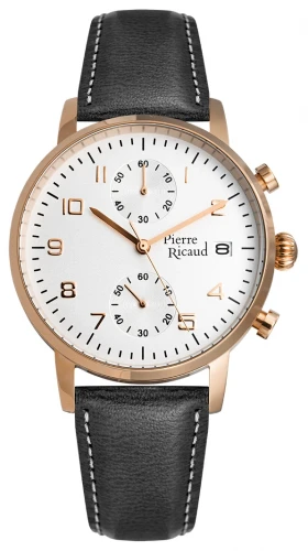 PIERRE RICAUD Karóra, Férfi, Chronograph család, 191060